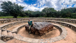 der Hoba-Meteorit  ist der bislang größte auf der Erde entdeckte Meteor